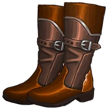 Bronze-Cuffed Boots