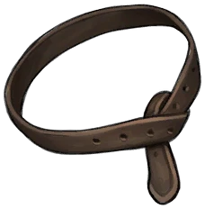 Frayed Leather Strap