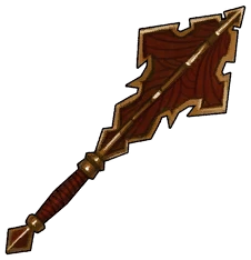 Gilded War Mace