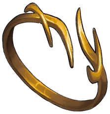 Golden Talon Ring