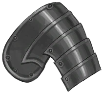 Riveted Steel Spaulder