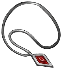 Ruby Drop Pendant