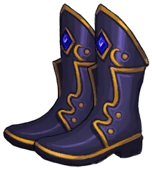 Sapphire Arcane Boots