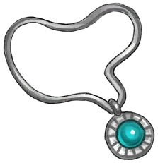 Turquoise Eye Amulet