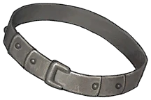 Worn Iron-Buckle Belt
