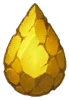 Chipped Teardrop Topaz