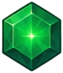 Flawless Hexagon Emerald