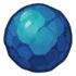 Raw Sphere Sapphire