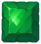 Rough Square Emerald