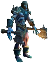 Frozen Zombie Warrior
